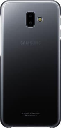 Backcover voor Galaxy J6+ - Zwart