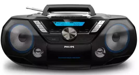 CD-Soundmachine met CD en cassettespeler - AZB798BT/12 - Zwart