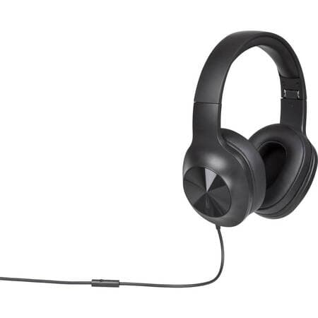 koptelefoon met draad AF1060 - Zwart