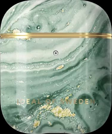 Cover voor oplaadcase AirPods gen. 1 & 2 - Mint Swirl Marble