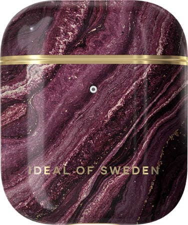 Cover voor oplaadcase AirPods gen. 1 & 2 - Golden Plum