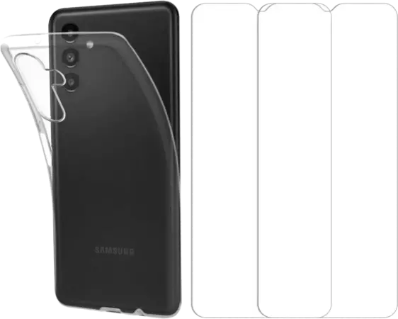 Backcover voor Galaxy A13 + 2 screenprotectors