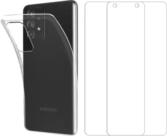Backcover voor Galaxy A53 + 2 screenprotectors