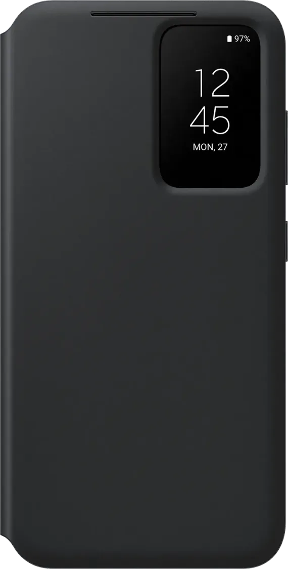 Smart View Wallet Case voor Galaxy S23 - Zwart