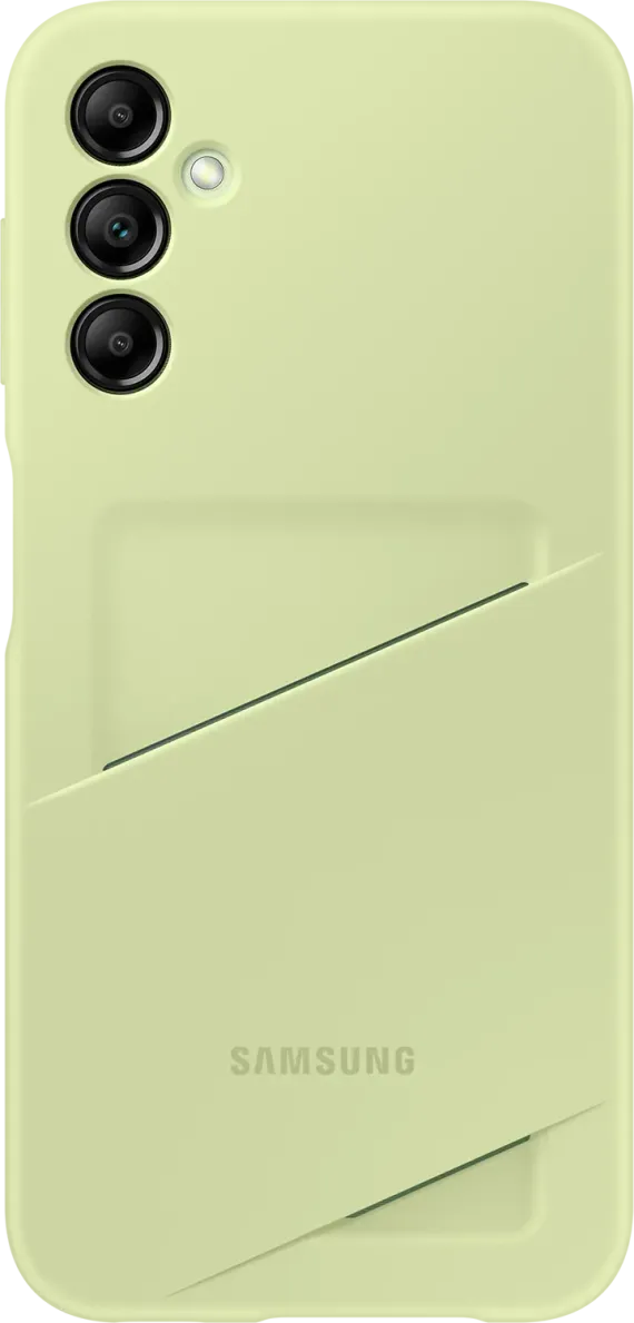 Backcover met kaarthouder voor Galaxy A14 (5G) - Groen