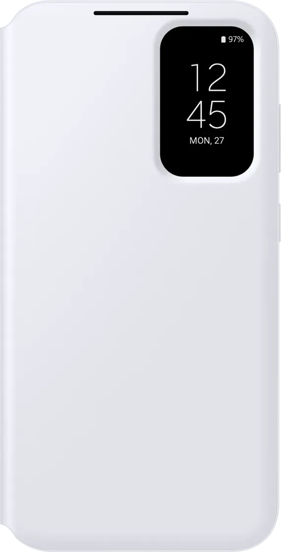 Smart View Wallet Case voor Galaxy S23 FE - Wit