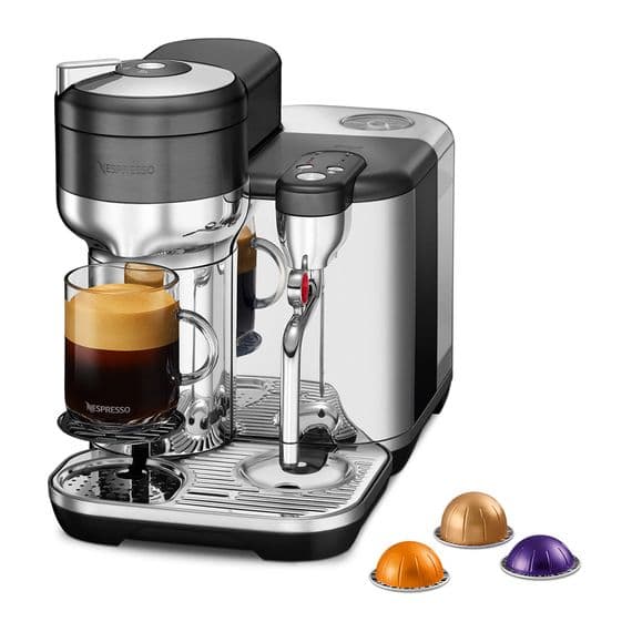 Koffiemachine Nespresso Vertuo Creatista Black Stainless Steel