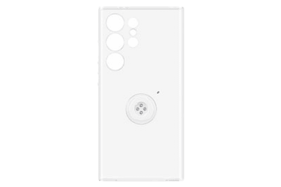 Clear Gadget cover voor Galaxy S24 Ultra- Transparant