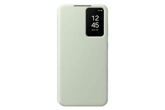 Smart View Wallet Case voor Galaxy S24+ - Groen