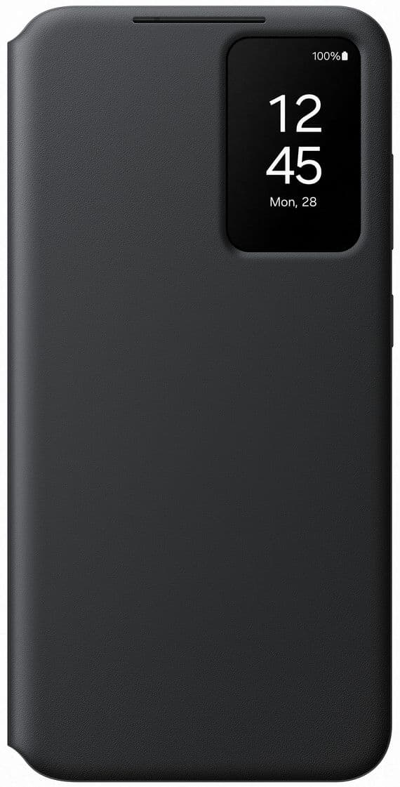 Smart View Wallet Case voor Galaxy S24+ - Zwart