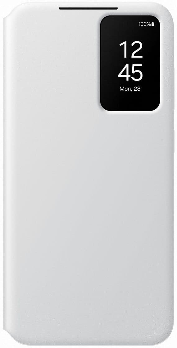 Smart View Wallet Case voor Galaxy S24+ - Wit