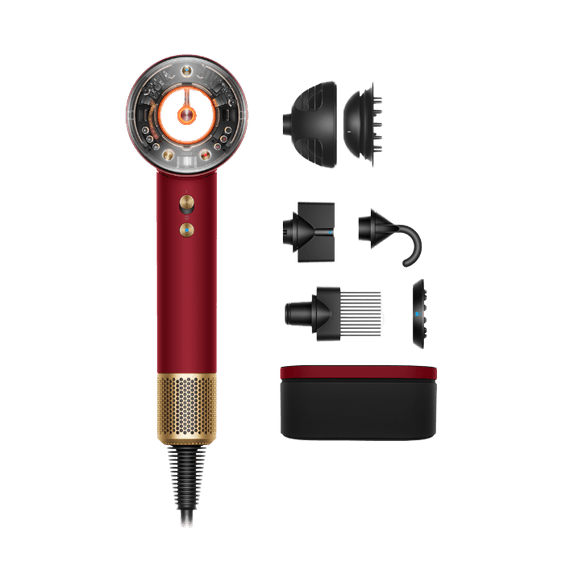 Supersonic Nural Curl+Coily Red Velvet/Gold - Limited Edition