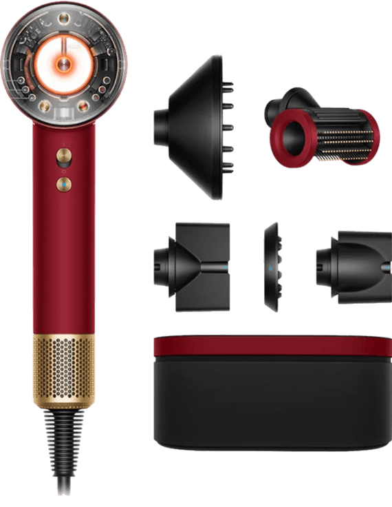 Supersonic Nural Straight + Wavy Red Velvet - Limited Edition