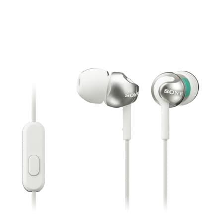 Oortjes MDR-EX110AP - Wit
