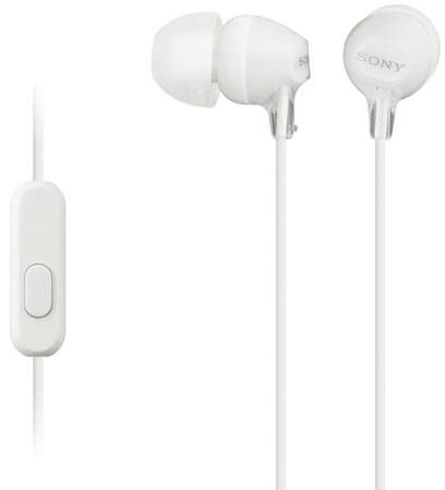 Oortjes MDR-EX15AP - Wit