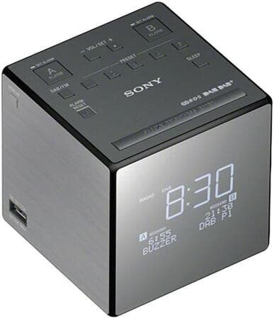 DAB+ wekkerradio - XDR-C1DBP - Zwart