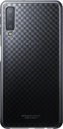 Backcover voor Galaxy A7 - Zwart