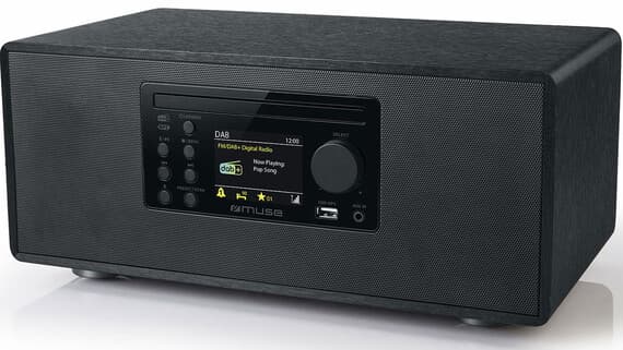 DAB+ radio met CD-speler - M-695 DBT - Zwart