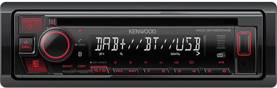 Autoradio met DAB+ en CD-speler - KDC-BT450DAB