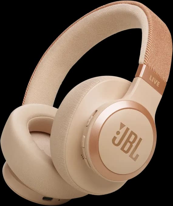 Draadloze koptelefoon Live 770NC - Beige