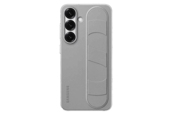 Standing Grip backcover voor Galaxy S25 - Grijs