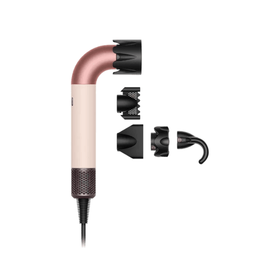Supersonic r Professional Straight + Wavy Ceramic Pink