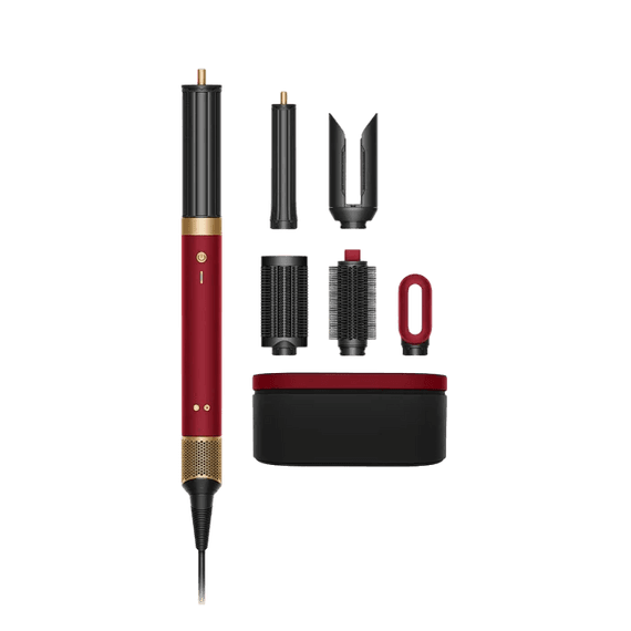 Airwrap Co-anda2x Straight+Wavy Red Velvet - Limited Edition
